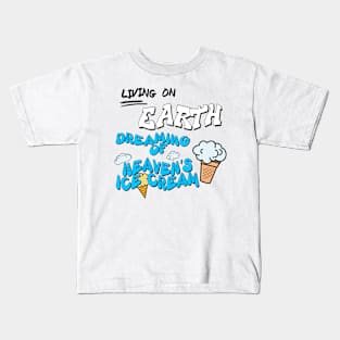 Heaven Ice Cream Kids T-Shirt